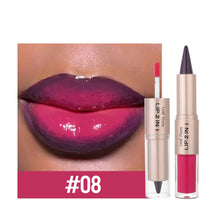 Tapered Lip Liner Contour Pencil Double Head Mirror Plumping Lip