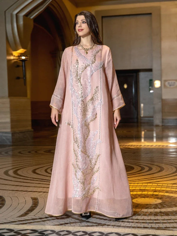 Long Sequins Morocco Dresses