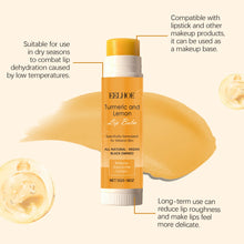 turmeric lemon lip balm – vegan pre-makeup lip base