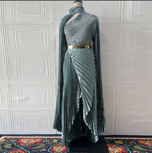 Batwing Sleeve Split Dresses