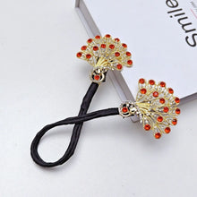 Elegant Peacock Shape Hair Bun Maker Twist Easy Fast Snap Headwear Hair Twister Roll Hair Tool Hairstyle Twist Women