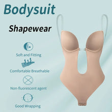Women Full Body Shaper Bra Backless Bodysuit
