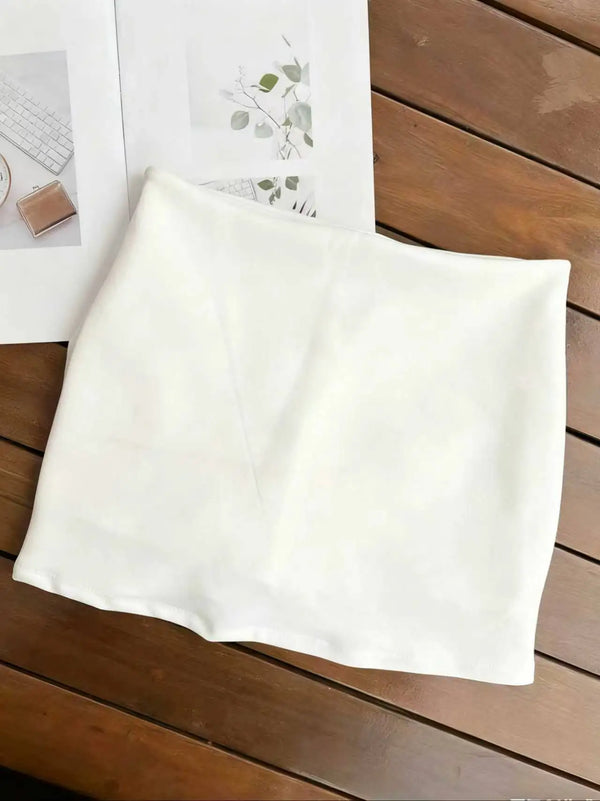 White Short Skirt