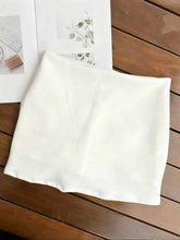 White Short Skirt