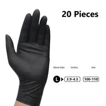 disposable nitrile gloves – latex free for nail manicure salon and tattoo use