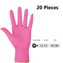 disposable nitrile gloves – latex free for nail manicure salon and tattoo use