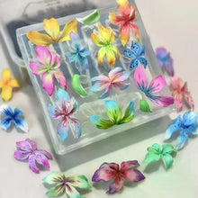 flower nail mold – 3D silicone Hawaii hibiscus nail art carving template