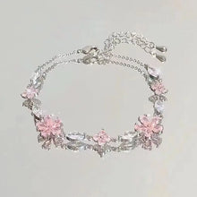 Korean Elegant Cherry Blossom Bracelet