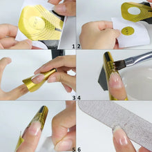 nail forms for extension – UV gel building stencil French tips