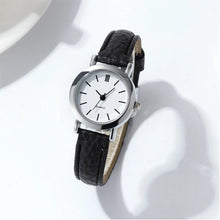 women leather watch – small dial casual quartz fashion watch
