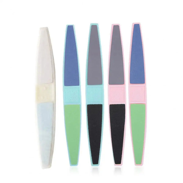 Nail file double-sided sanding file for fingernails and toenails