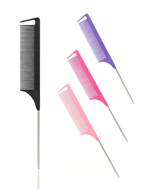 stainless steel hair comb for wigs – pointed tail design