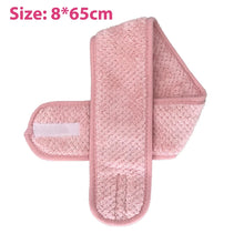 Makeup Headband Soft Fleece Face Wash Towels