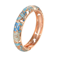 Floral Enamel Bracelets