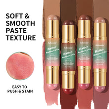 Headed Bronzer Blush for Cheeks/ Eyes Lips