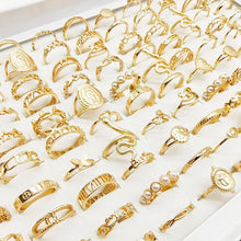 Gold Color Finger Rings