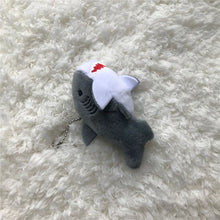 shark plush toy – 8cm small plush shark doll in 3 colours