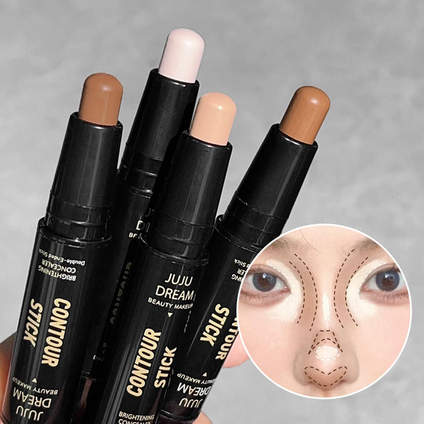 double-ended highlight contour stick – front view