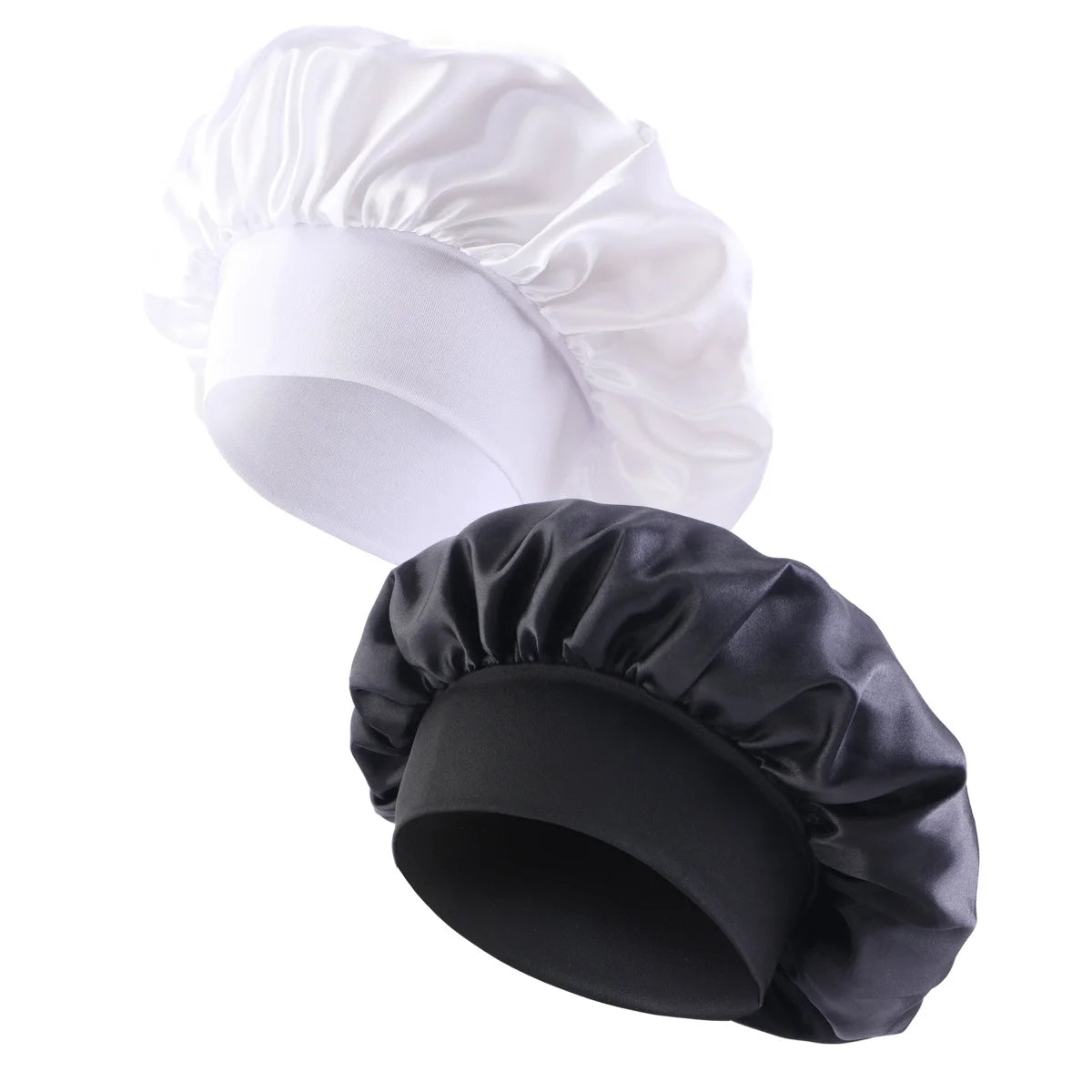 Satin Wide Brim Nightcap