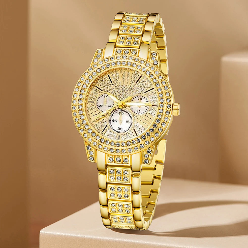 Women's Quartz Watch Jewelry Set