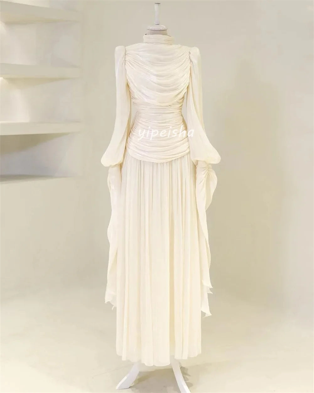 Customized Modern Style Intricate Pleat Dress