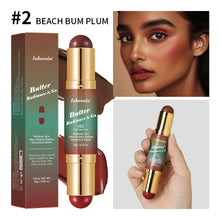 Headed Bronzer Blush for Cheeks/ Eyes Lips
