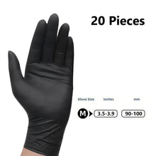 disposable nitrile gloves – latex free for nail manicure salon and tattoo use