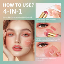 Headed Bronzer Blush for Cheeks/ Eyes Lips