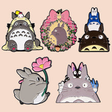 Mix 5pcs/set Grey Genie Enamel Pin Lovely Brooches For Lapel Pins Badge on Backpack Clothing Accessories Fashion Jewelry Gifts