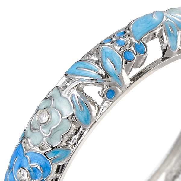 Floral Enamel Bracelets