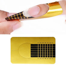 nail forms for extension – UV gel building stencil French tips