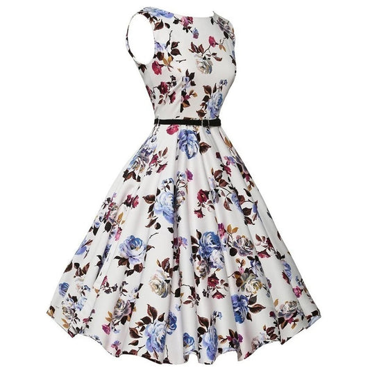 Summer Vestidos Dress Floral Robe Dress