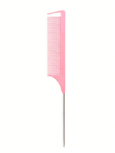 stainless steel hair comb for wigs – fine teeth close up