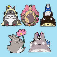 Mix 5pcs/set Grey Genie Enamel Pin Lovely Brooches For Lapel Pins Badge on Backpack Clothing Accessories Fashion Jewelry Gifts