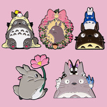 Mix 5pcs/set Grey Genie Enamel Pin Lovely Brooches For Lapel Pins Badge on Backpack Clothing Accessories Fashion Jewelry Gifts