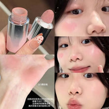 Liquid blush cream long-lasting finish suitable for all skin tones.