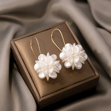 handmade petal earrings – artisan whimsical petal detail