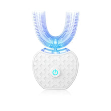 U Shape Toothbrush Ultrasonic Cleaner Teeth Whitening Lamp