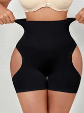 Women's High Waist Seamless Tight-Fitting Slimming Hollow Out Shapewear Shorts Tummy Control Butt Lifting Breathable Body Shaper