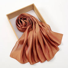 Newest Plain Shimmer Hijab Silk Wrinkle Scarf Muslim.