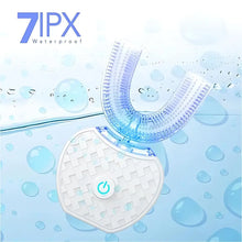 U Shape Toothbrush Ultrasonic Cleaner Teeth Whitening Lamp