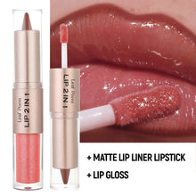 Tapered Lip Liner Contour Pencil Double Head Mirror Plumping Lip