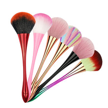 Nail dust brush set 6 styles professional makeup kabuki powder kit