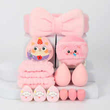 Embroidered Powder Puff Headband