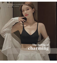 Backless push up bra with a deep plunge front