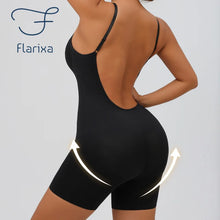 Backless shapewear bodysuit with a seamless fitted design