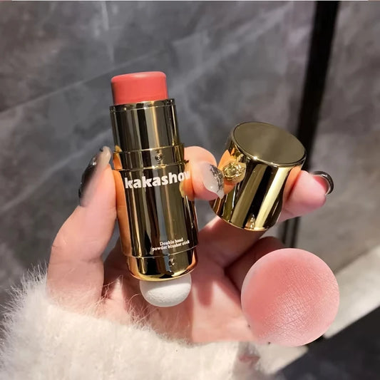 Double Head Powder Blusher Stick
