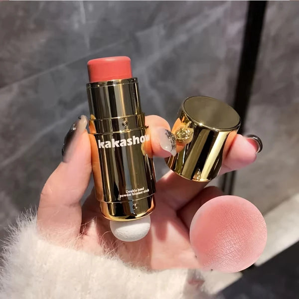 Double Head Powder Blusher Stick