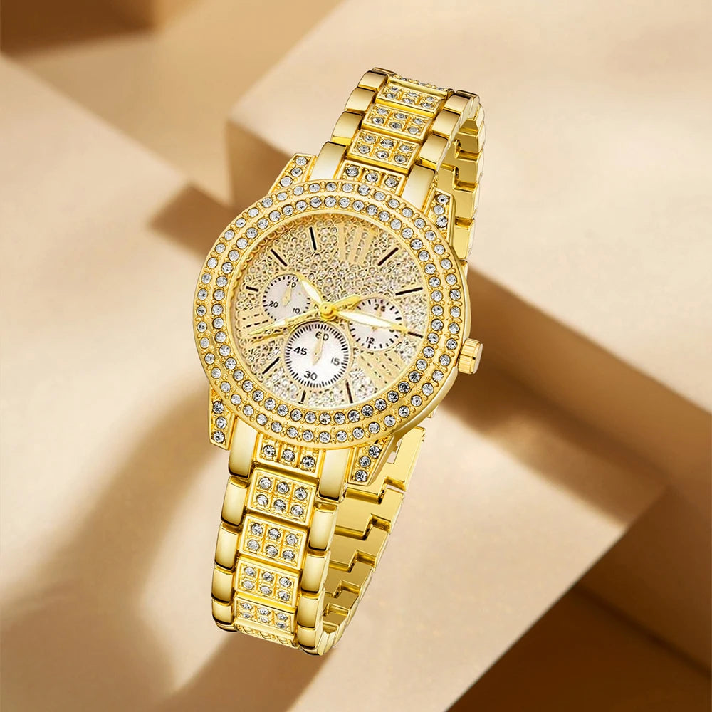 Women's Quartz Watch Jewelry Set
