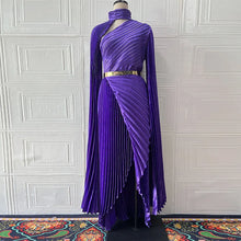 Batwing Sleeve Split Dresses